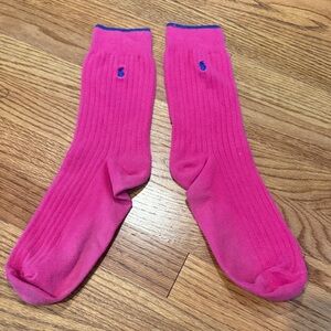 Polo Ralph Lauren Pink Ribbed Men's Socks